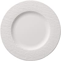 Villeroy &amp- Boch Manufacture Rock Plato llano- Porcelana Premium- Blanc